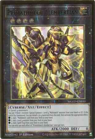 Primathmech Alembertian - MGED-EN030 - Premium Gold Rare - 1st Edition
