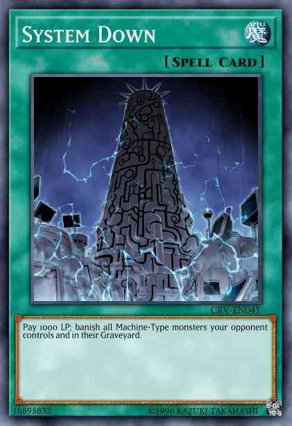 System Down - DR04-EN041 - Rare - Unlimited