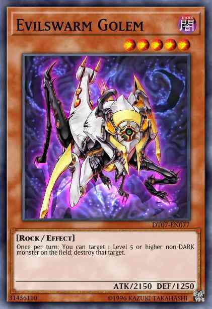 Evilswarm Golem - HA07-EN053 - Super Rare - Unlimited