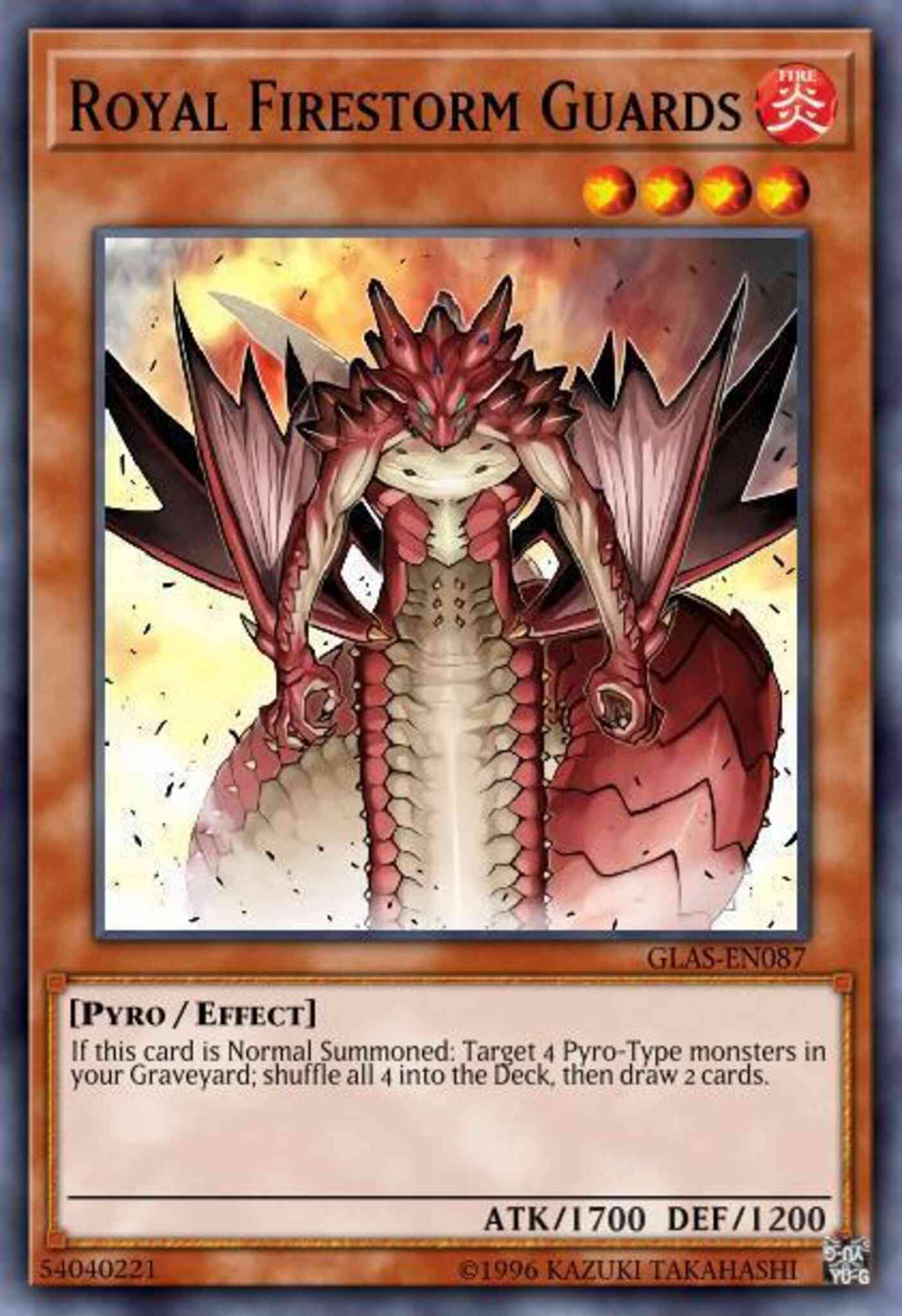 Royal Firestorm Guards - SDOK-EN012 - Common - 1st Edition