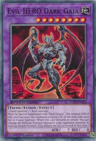 Evil HERO Dark Gaia - SGX3-ENA24 - Common - 1st Edition