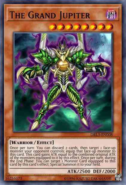 The Grand Jupiter - DRL3-EN008 - Secret Rare - 1st Edition