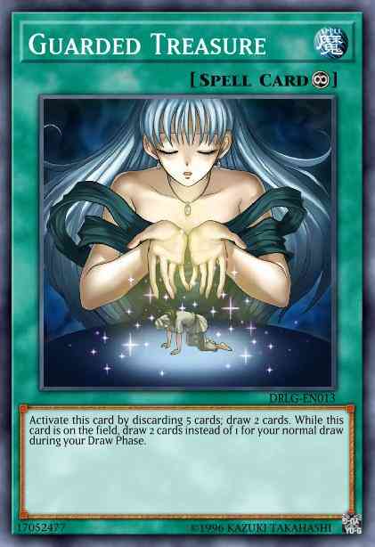 Guarded Treasure - DRLG-EN013 - Secret Rare - Unlimited