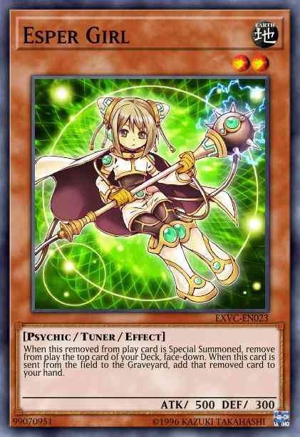 Esper Girl - EXVC-EN023 - Common - 1st Edition