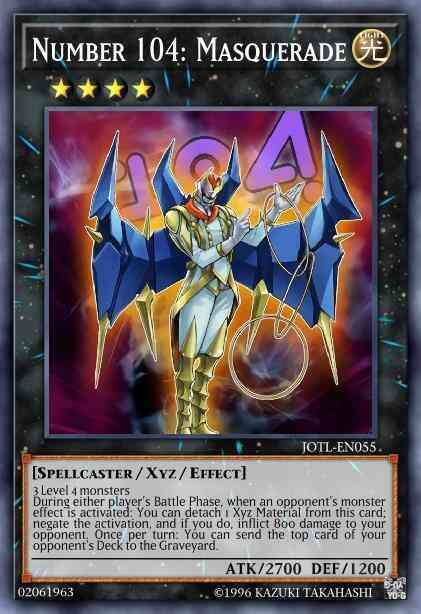 Number 104: Masquerade - JOTL-EN055 - Rare - Unlimited
