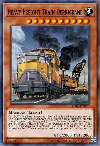 Heavy Freight Train Derricrane - MP17-EN118 - Common - 1st Edition