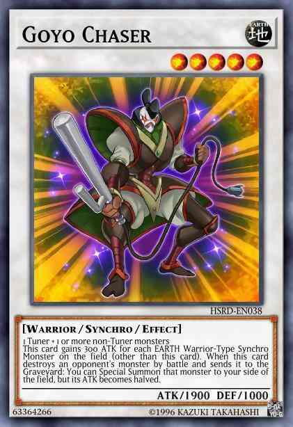Goyo Chaser - HSRD-EN038 - Ultra Rare - 1st Edition