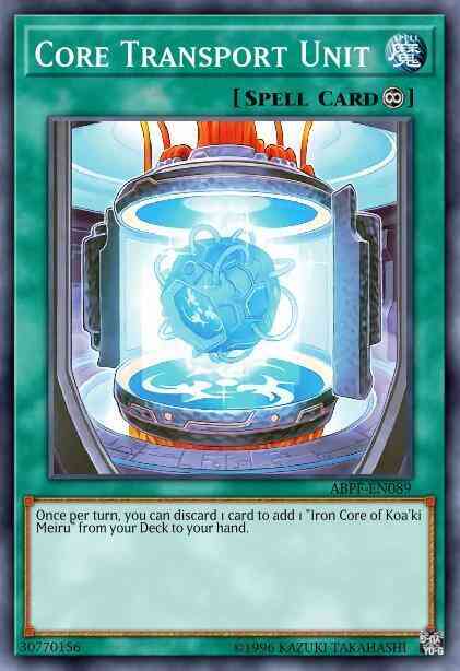 Core Transport Unit - ABPF-EN089 - Secret Rare - Unlimited