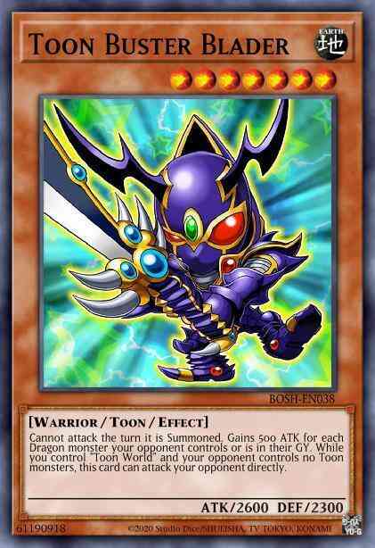 Toon Buster Blader - SS04-ENB07 - Common - 1st Edition