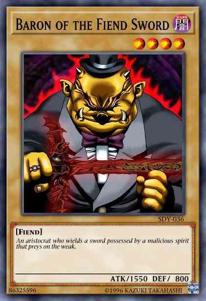 Baron of the Fiend Sword - SDY-036 - Common - Unlimited