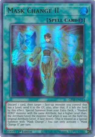 Mask Change II - GFTP-EN113 - Ultra Rare - 1st Edition