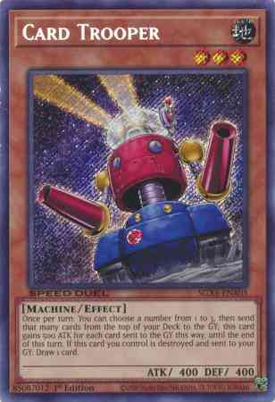 Card Trooper - SGX4-ENA03 - Secret Rare - 1st Edition