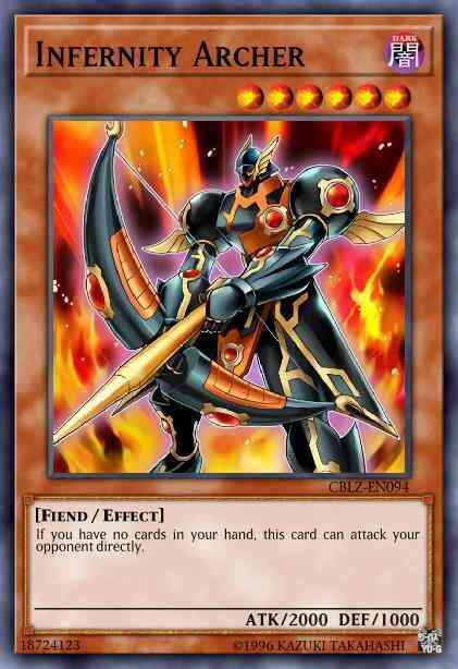 Infernity Archer - CBLZ-EN094 - Rare - Unlimited