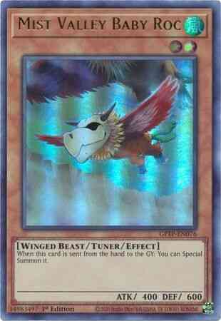 Mist Valley Baby Roc - GFTP-EN076 - Ultra Rare - 1st Edition