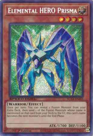 Elemental HERO Prisma - SGX4-ENE03 - Secret Rare - 1st Edition