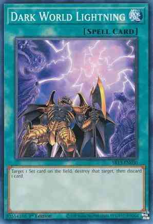 Dark World Lightning - SR13-EN030 - Common - 1st Edition