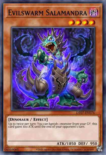Evilswarm Salamandra - SR04-EN015 - Common - 1st Edition