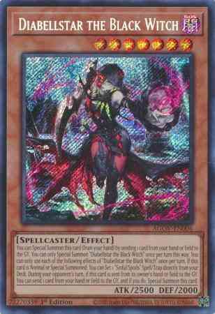 Diabellstar the Black Witch - AGOV-EN006 - Secret Rare - 1st Edition