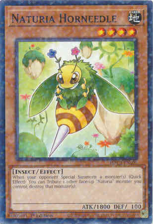 Naturia Horneedle - HAC1-EN105 - Duel Terminal Normal Parallel Rare - 1st Edition