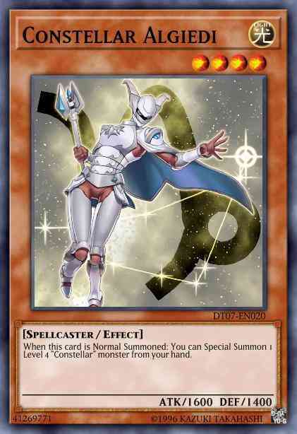 Constellar Algiedi - DT07-EN020 - Duel Terminal Normal Parallel Rare - Duel Terminal