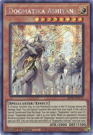 Dogmatika Ashiyan - MP21-EN172 - Prismatic Secret Rare - 1st Edition