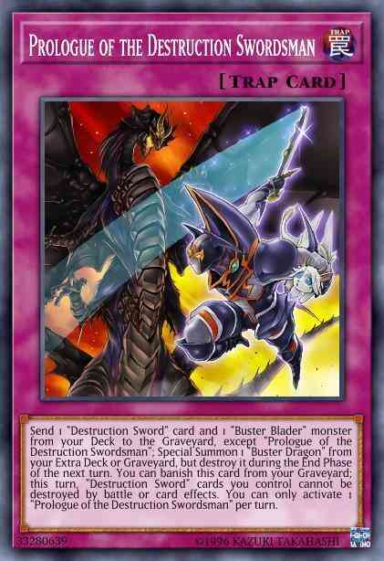 Prologue of the Destruction Swordsman - MACR-EN075 - Common - 1st Edition