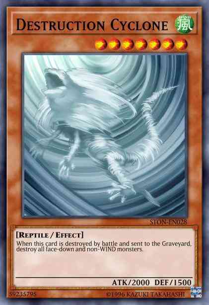 Destruction Cyclone - STON-EN028 - Common - 1st Edition