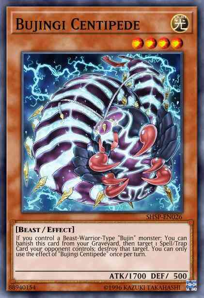 Bujingi Centipede - MP14-EN148 - Common - 1st Edition