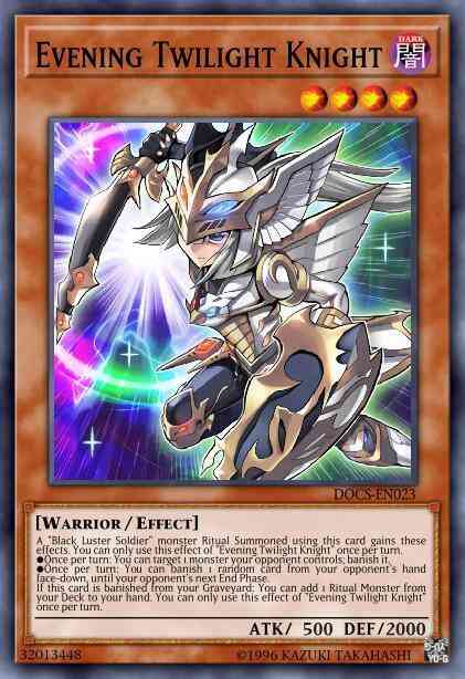 Evening Twilight Knight - DOCS-EN023 - Super Rare - Unlimited