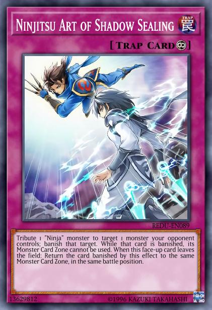 Ninjitsu Art of Shadow Sealing - REDU-EN089 - Common - 1st Edition