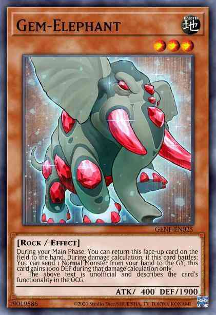Gem-Elephant - GENF-EN025 - Common - 1st Edition