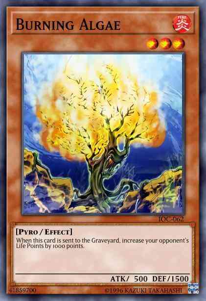 Burning Algae - IOC-062 - Common - 1st Edition