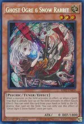 Ghost Ogre & Snow Rabbit - Alternate Art - RA02-EN009 - Secret Rare - 1st Edition