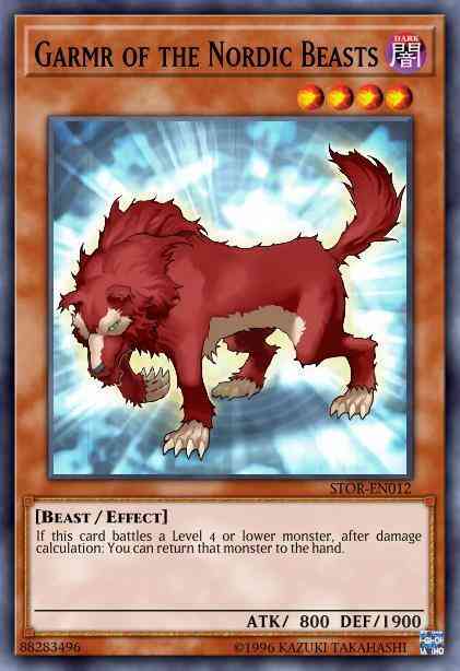 Garmr of the Nordic Beasts - LEHD-ENB03 - Common - 1st Edition