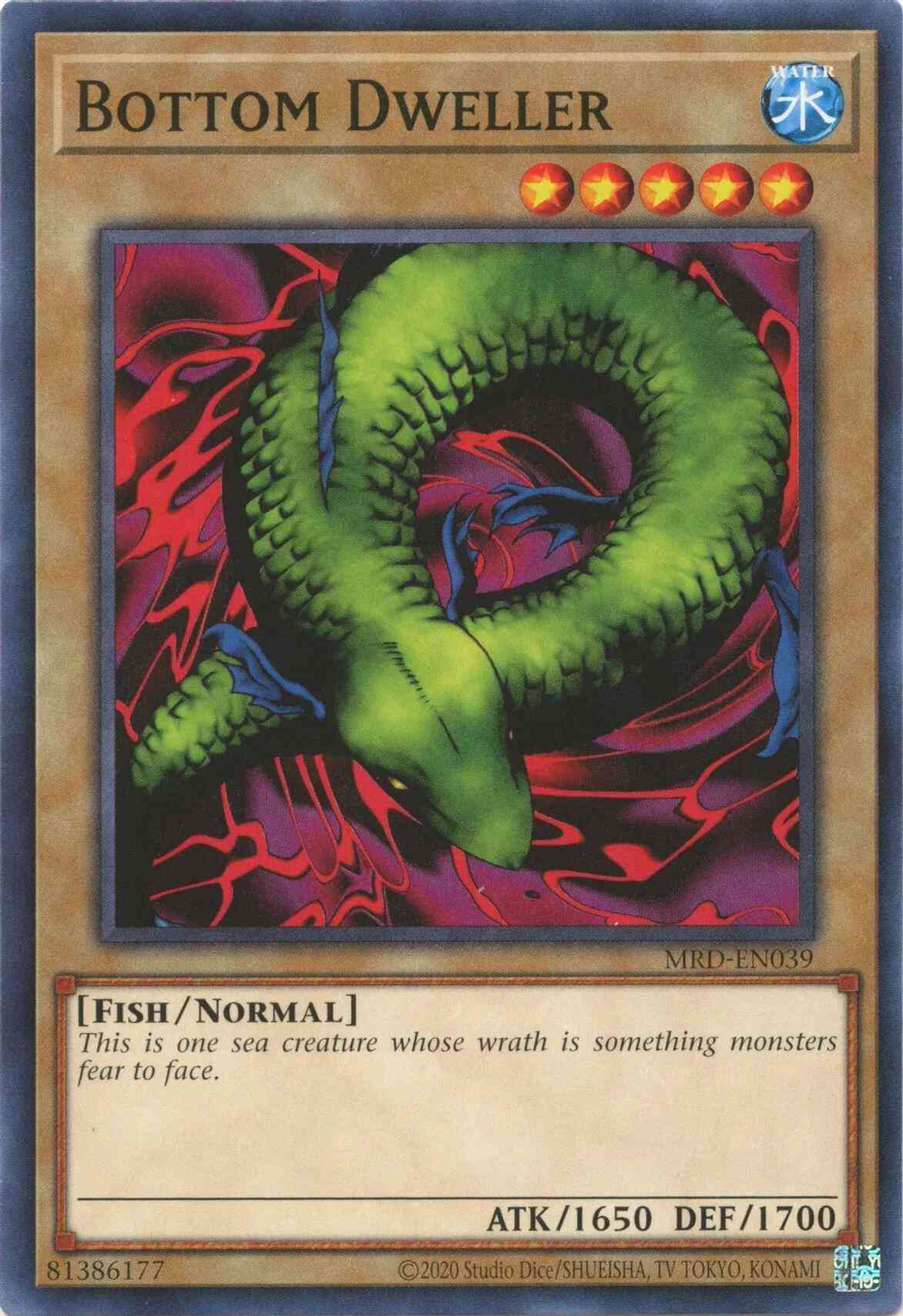 Bottom Dweller - 25th Anniversary - MRD-EN039 - Common - Unlimited