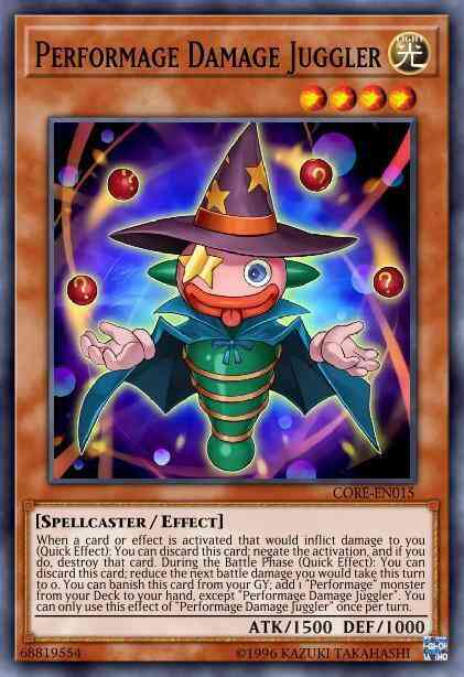 Performage Damage Juggler - CORE-EN015 - Common - 1st Edition