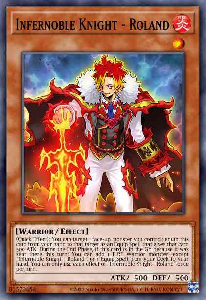 Infernoble Knight - Roland - TOCH-EN014 - Ultra Rare - Unlimited