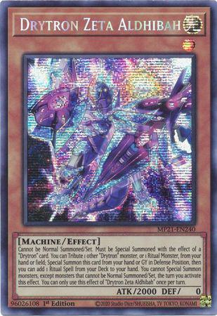 Drytron Zeta Aldhibah - MP21-EN240 - Prismatic Secret Rare - 1st Edition