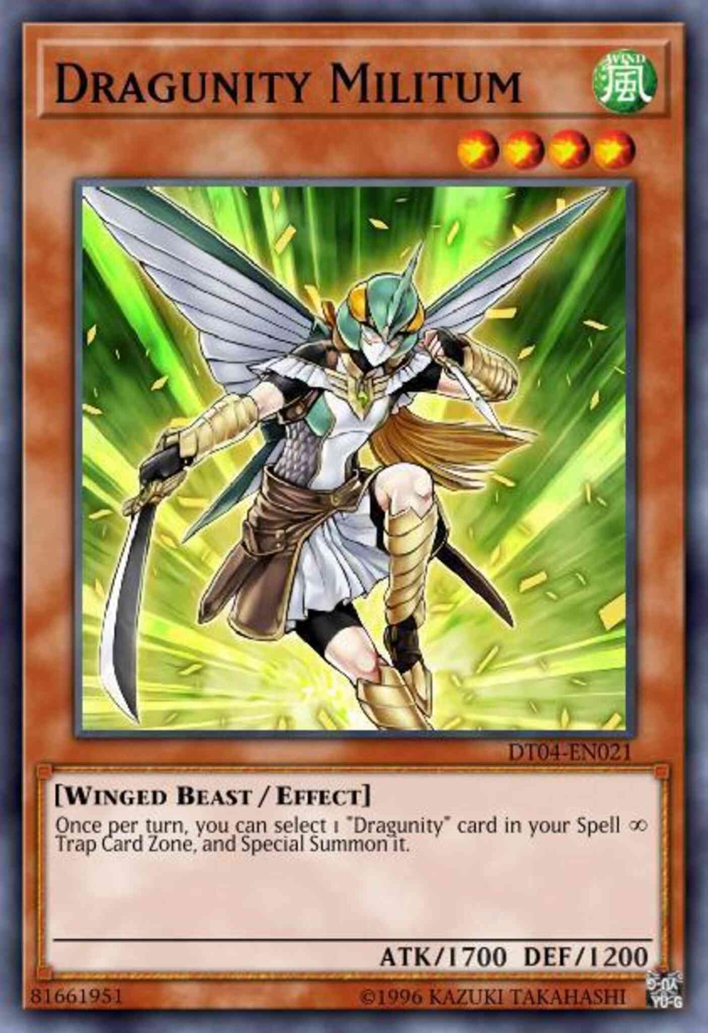 Dragunity Militum - SDDL-EN008 - Common - Unlimited