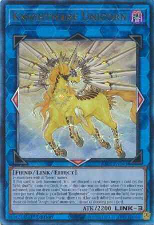 Knightmare Unicorn - RA01-EN043 - Prismatic Ultimate Rare - 1st Edition