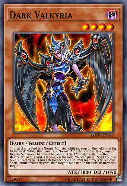 Dark Valkyria - BP02-EN064 - Mosaic Rare - 1st Edition