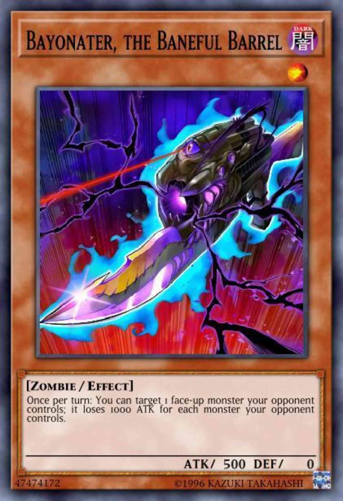 Bayonater, the Baneful Barrel - CHIM-EN030 - Common - Unlimited