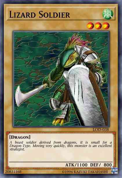 Lizard Soldier - LOD-038 - Common - Unlimited