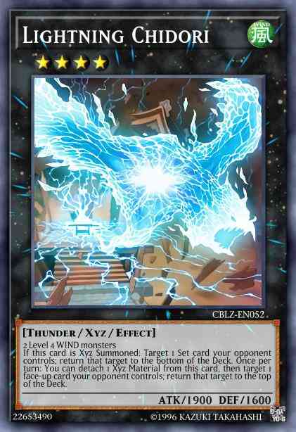 Lightning Chidori - CBLZ-EN052 - Ultra Rare - Unlimited