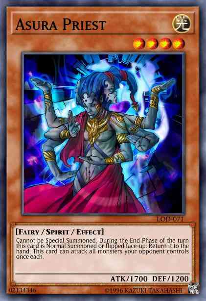 Asura Priest - LOD-071 - Super Rare - Unlimited