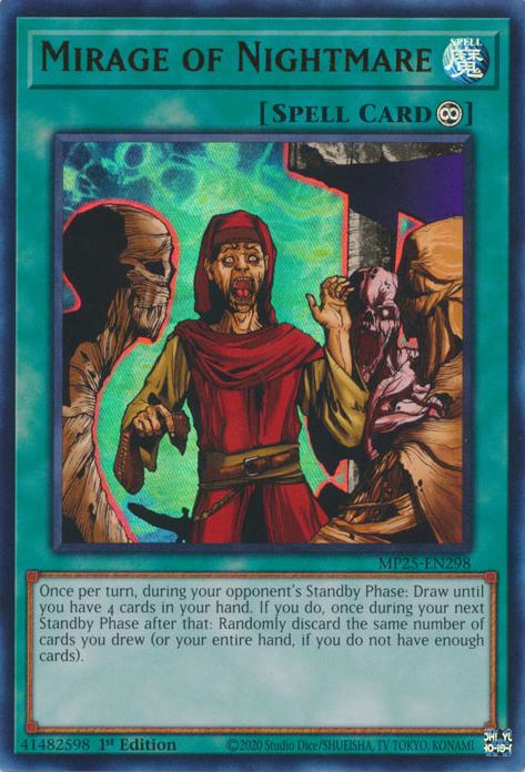 Mirage of Nightmare - MP25-EN298 - Ultra Rare - 1st Edition