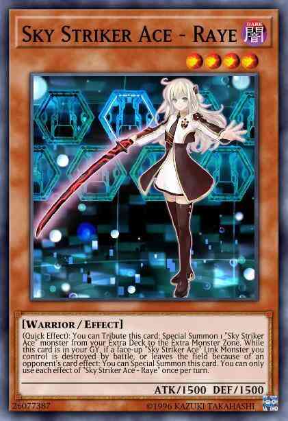 Sky Striker Ace - Raye - BLHR-EN089 - Secret Rare - 1st Edition