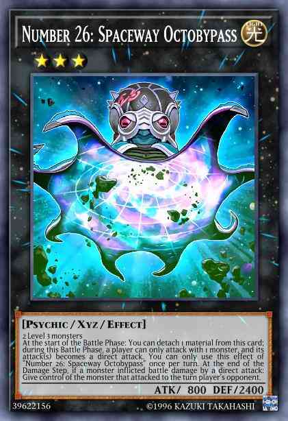 Number 26: Spaceway Octobypass - BLHR-EN027 - Ultra Rare - 1st Edition