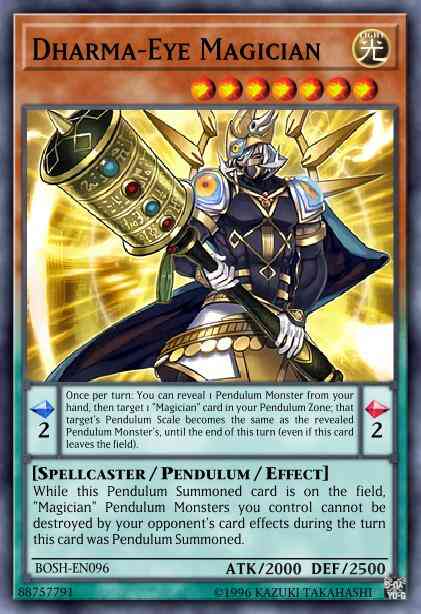 Dharma-Eye Magician - BOSH-EN096 - Super Rare - Unlimited