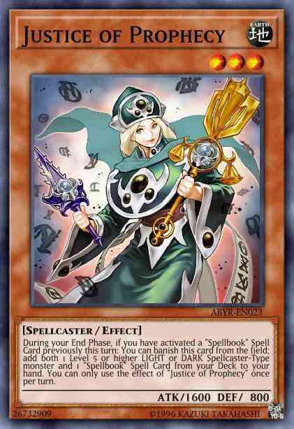 Justice of Prophecy - ABYR-EN023 - Rare - Unlimited